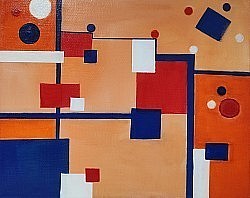 Nr. 7 / 30 x 24 cm, Keilrahmen