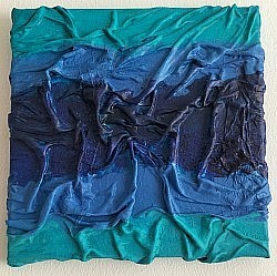 Nr. 30 / 25 x 25 cm, Keilrahmen (Bildfoto vor Zimmerwand!)