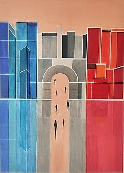 Nr. 41 / 50 x 70 cm, Keilrahmen / bestellt 28.9.25, Los 4